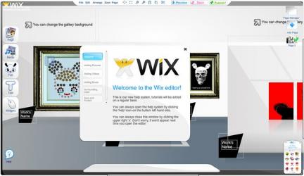 Como criar um sítio com o Wix
