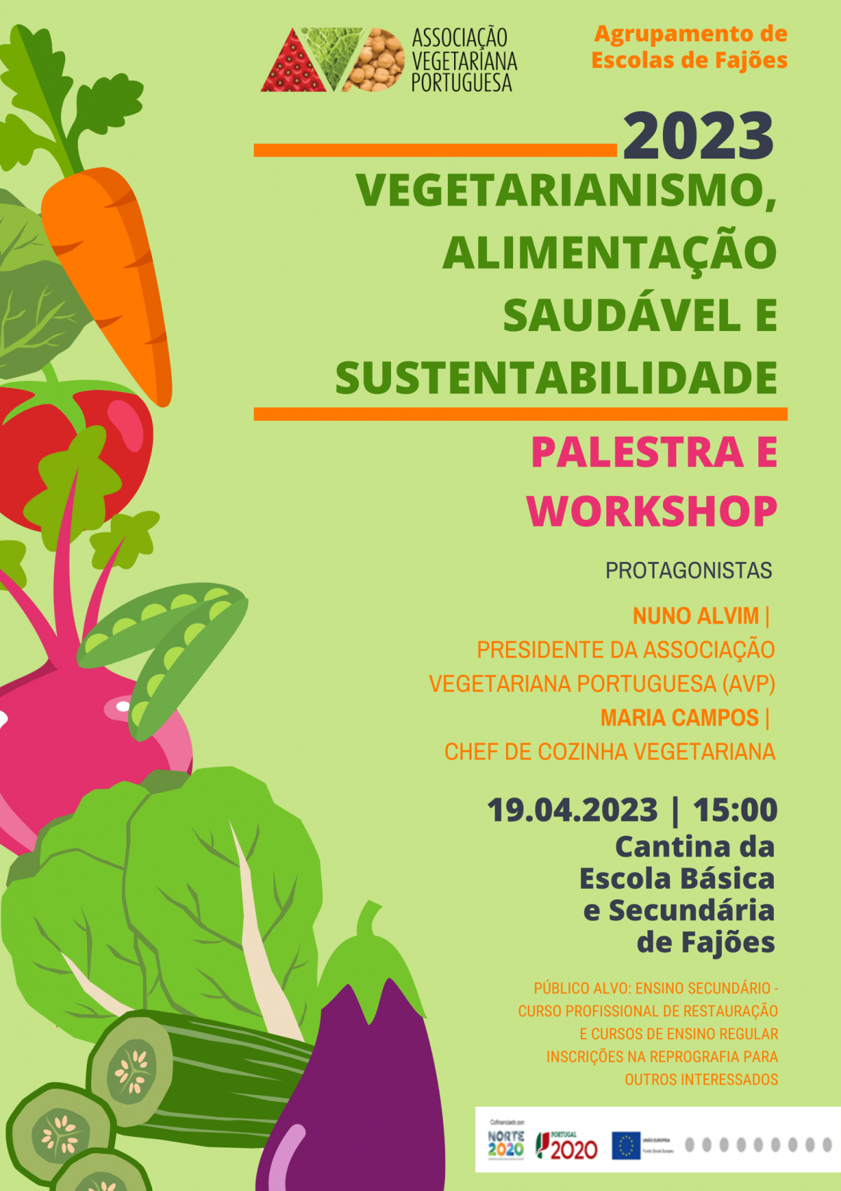 Palestra - Workshop sobre Vegetarianismo